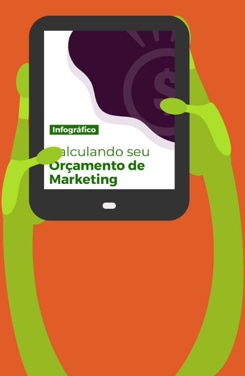 Infográfico - ROI: Como Calcular? - Material Marketing Digital Infográfico - Calculando seu Orçamento de Marketing - Material Marketing Digital