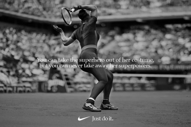 Campanha da Nike com a Serena Williams