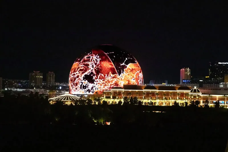 Digital Out of Home: Coca Cola Sphere Las Vegas
